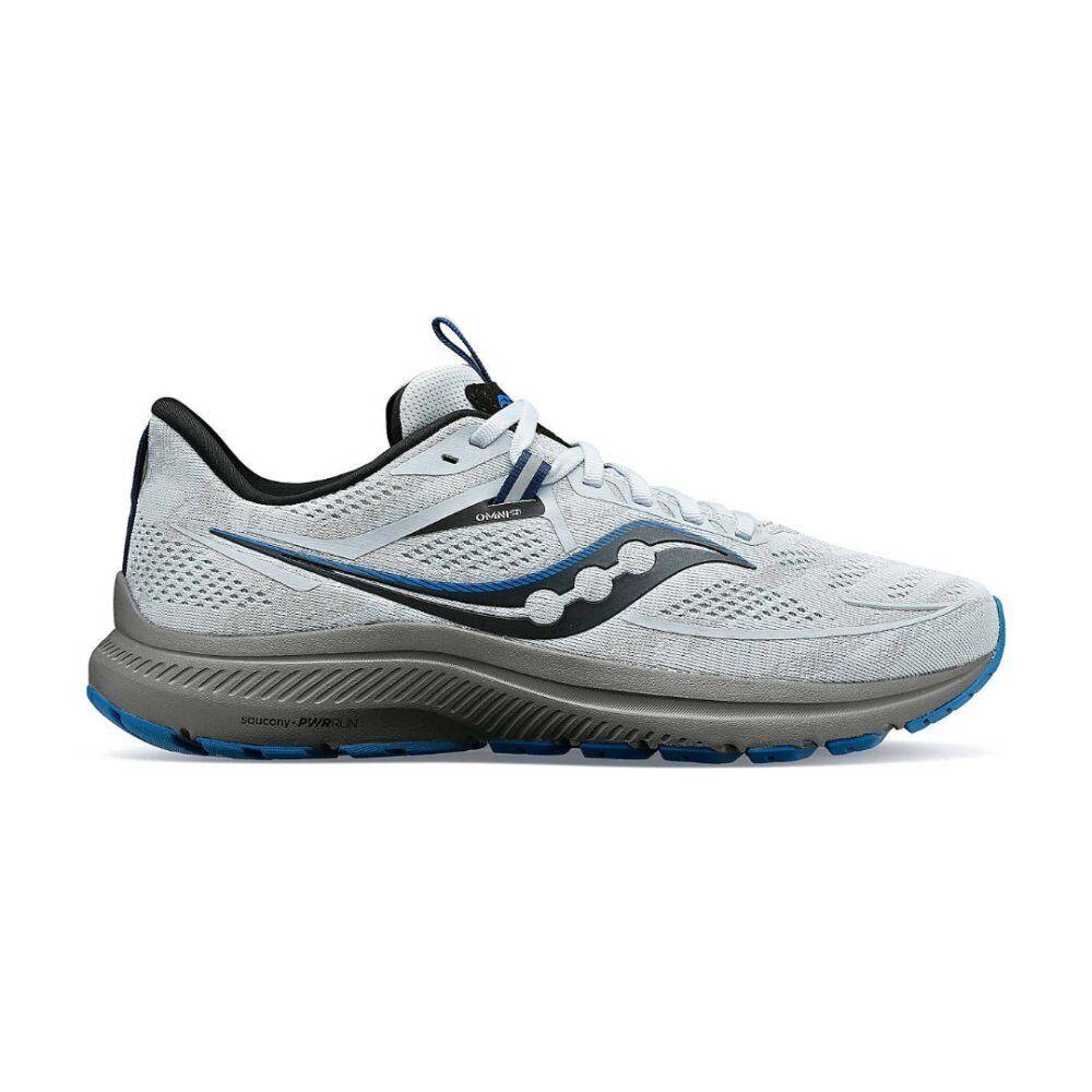 Saucony Men`s Omni 21 Running Shoes - Vapor/hydro - Vapor/Hydro