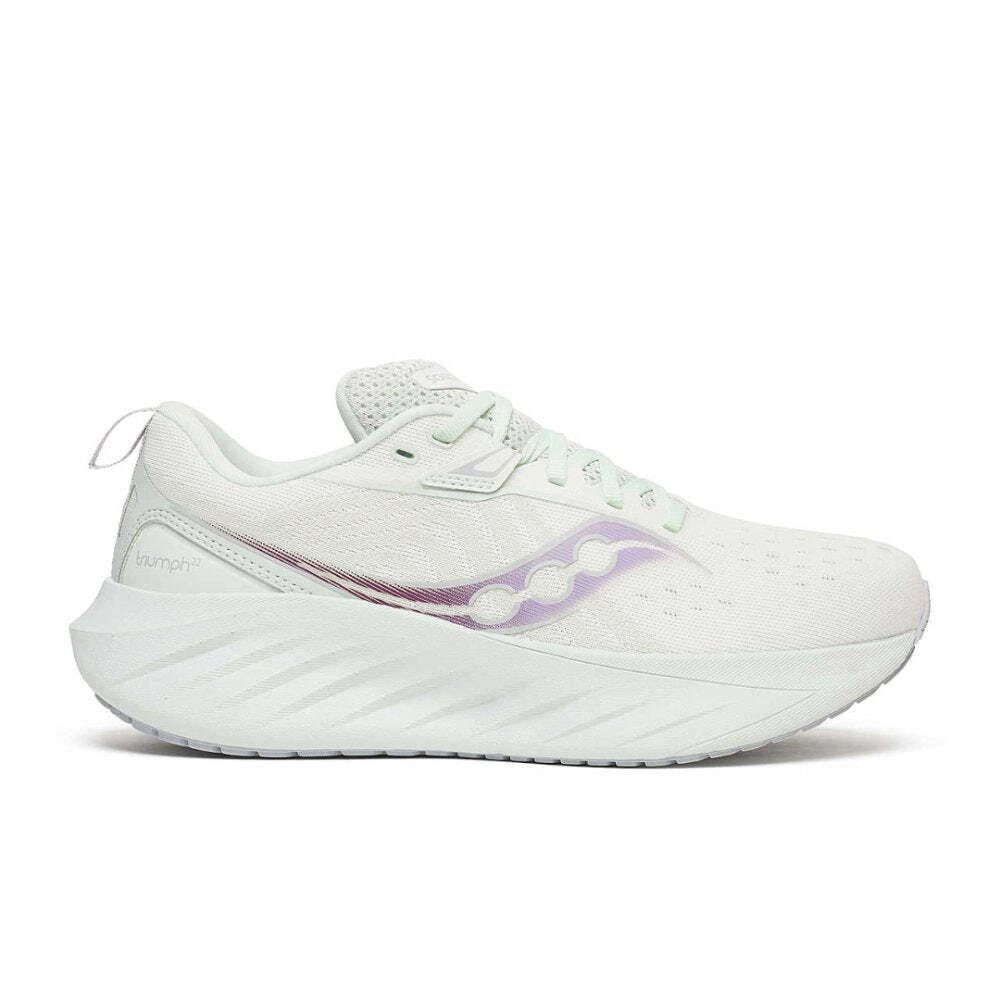 Saucony Women`s Triumph 22 Running Shoes - White/foam - White/Foam