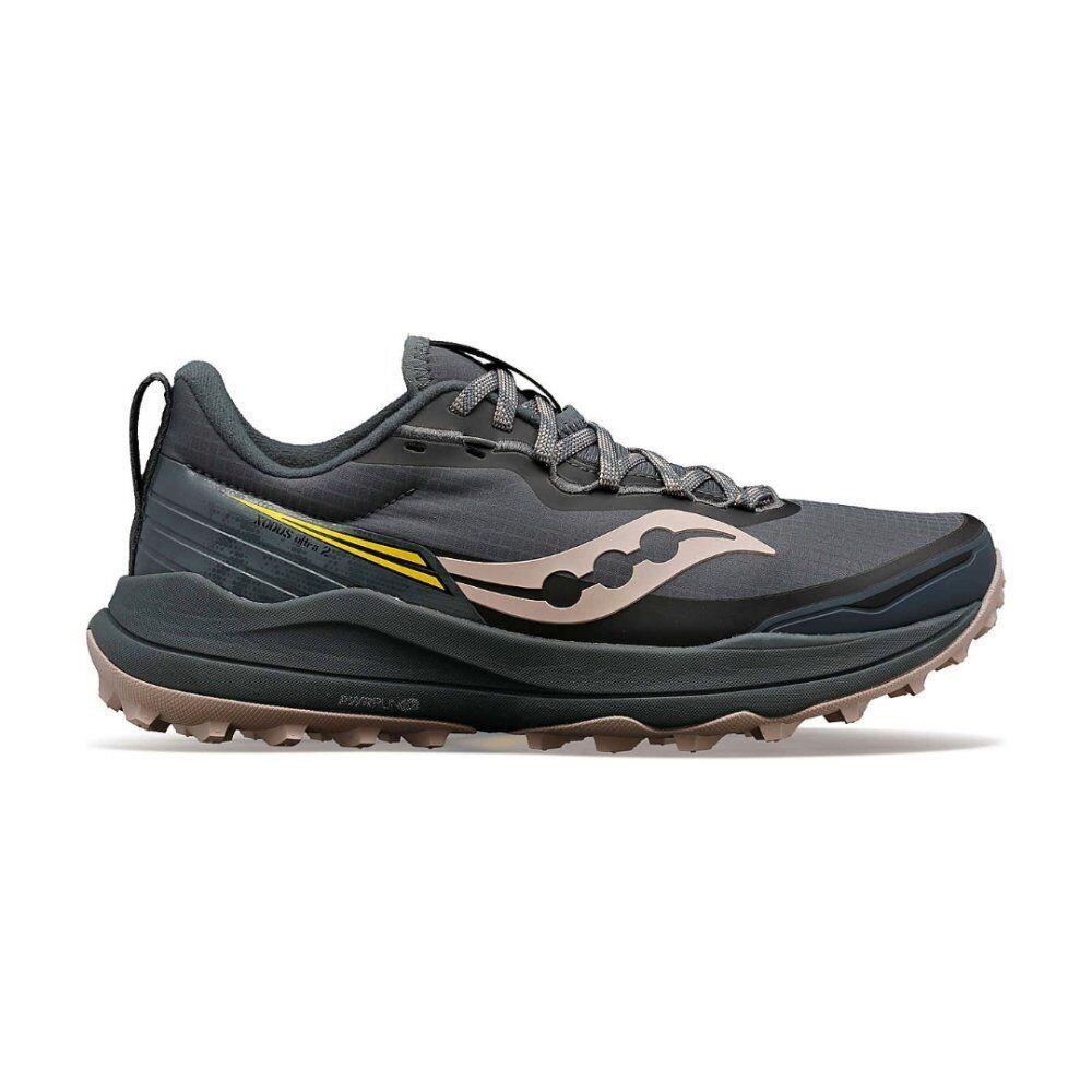 Saucony Women`s Xodus Ultra 2 Runshield Running Shoes - Shadow - Runshield Shadow