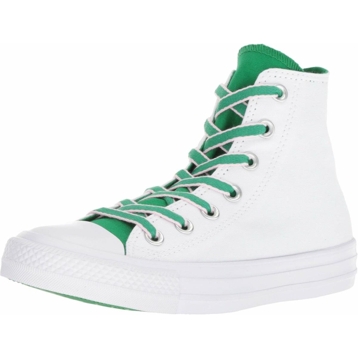 Converse Chuck Taylor All Star Hi Sneakers White Green