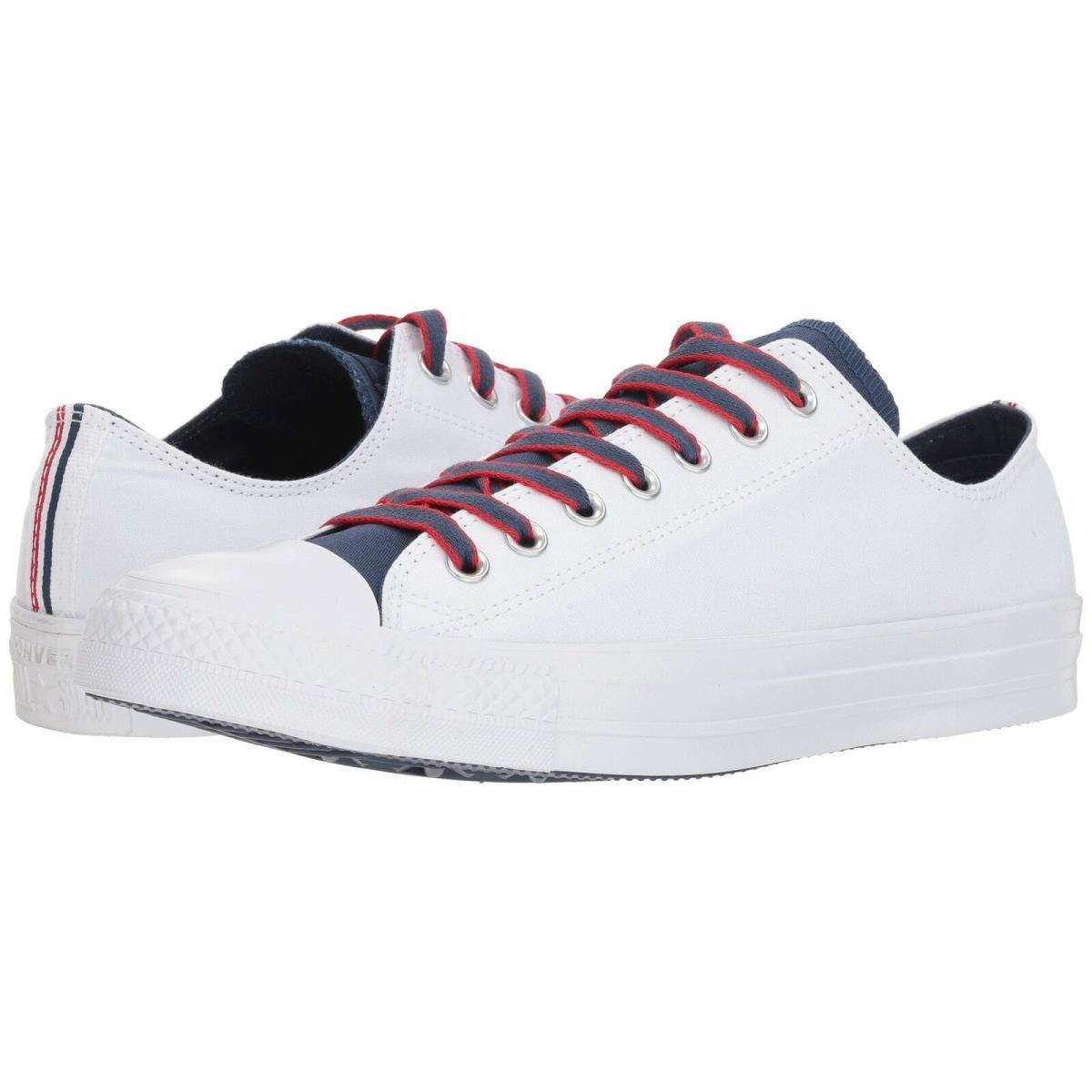 Converse Chuck Taylor All Star Ox Sneakers White Navy