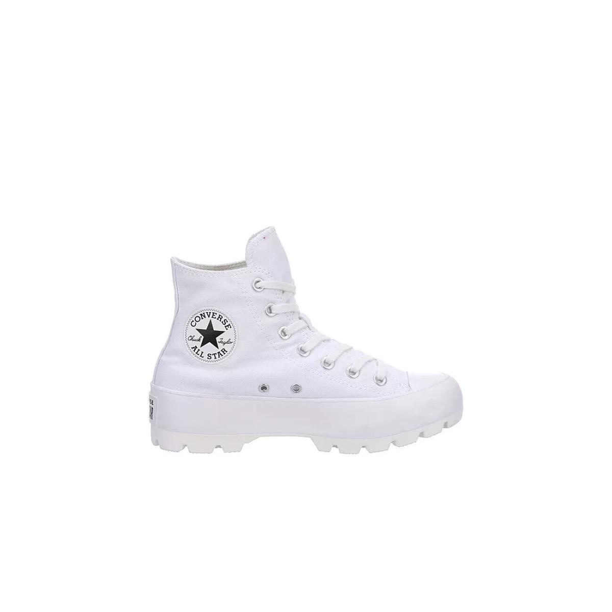 Converse Women`s Chuck Taylor All Star Lugged High White Size US 10 Women`s