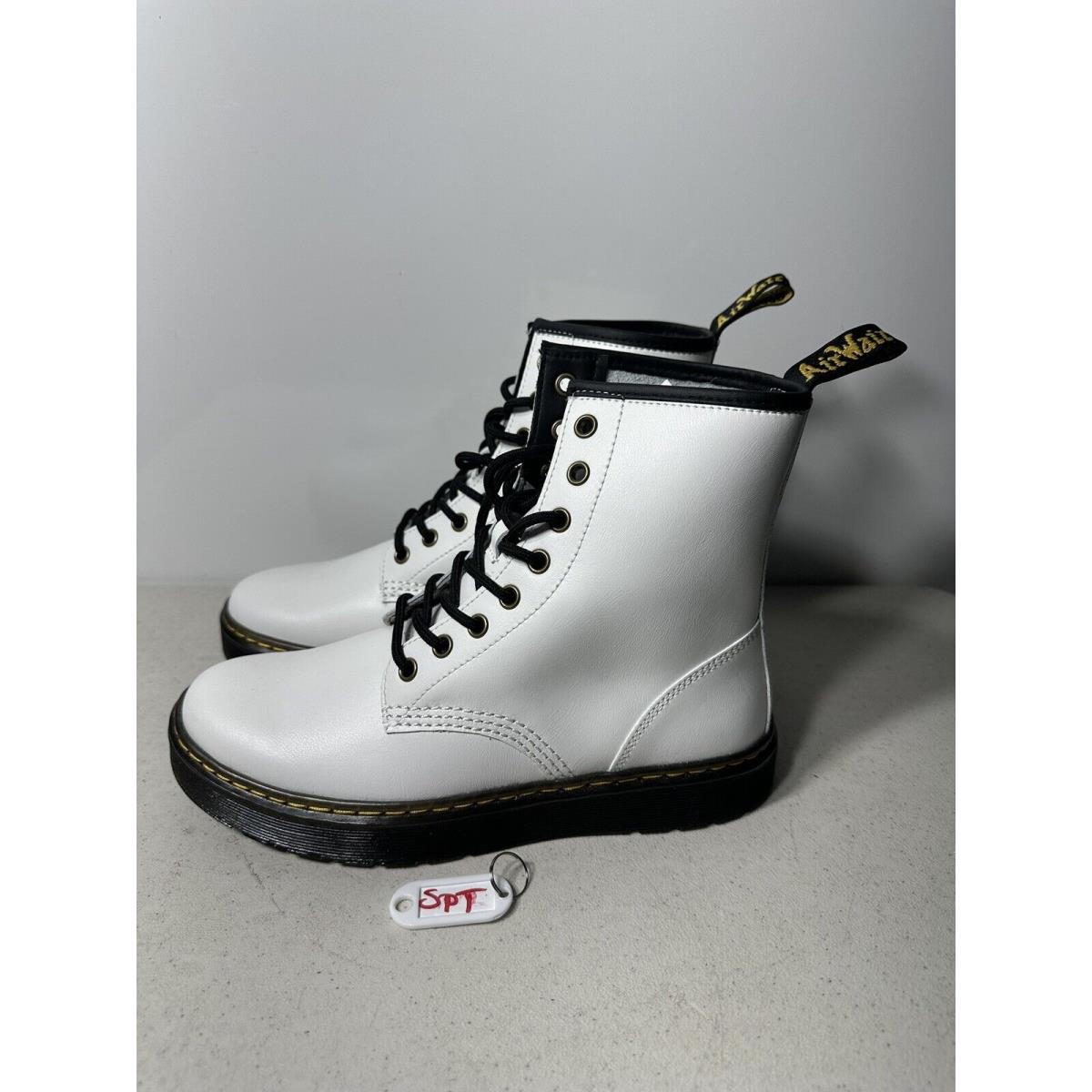 Dr. Martens Zavala Boots White Women s 8/ Men s 7. Without Tags