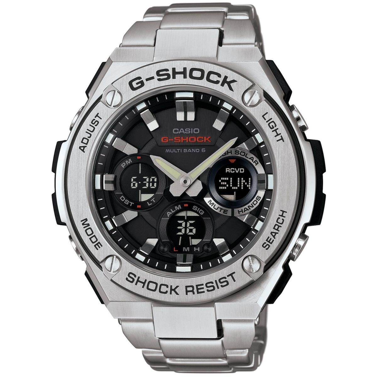 Casio G-shock Men`s Watch G-steel Radio Solar GST-W110D-1AJF