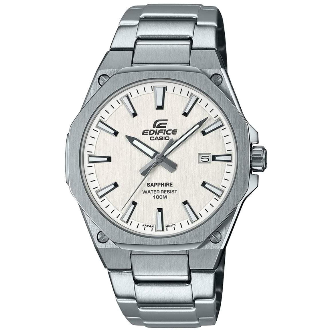 Casio EFR-S108D-7AVUDF Women`s Watch Silver Stainless Steel Band Quartz