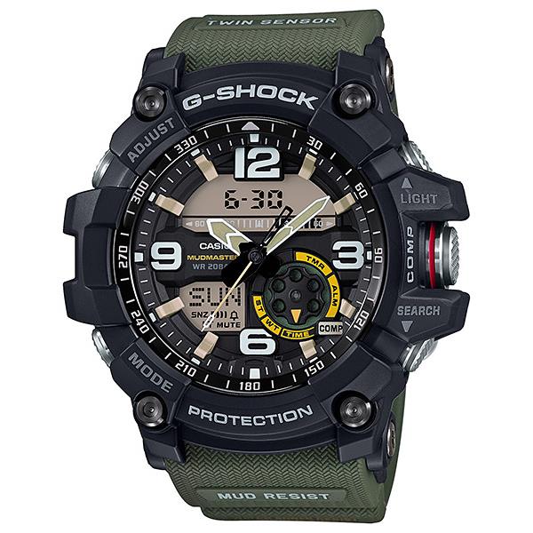 Casio G-shock Twin Sensor Capabilities Arabian Numerals Illuminator GG-1000-1A3