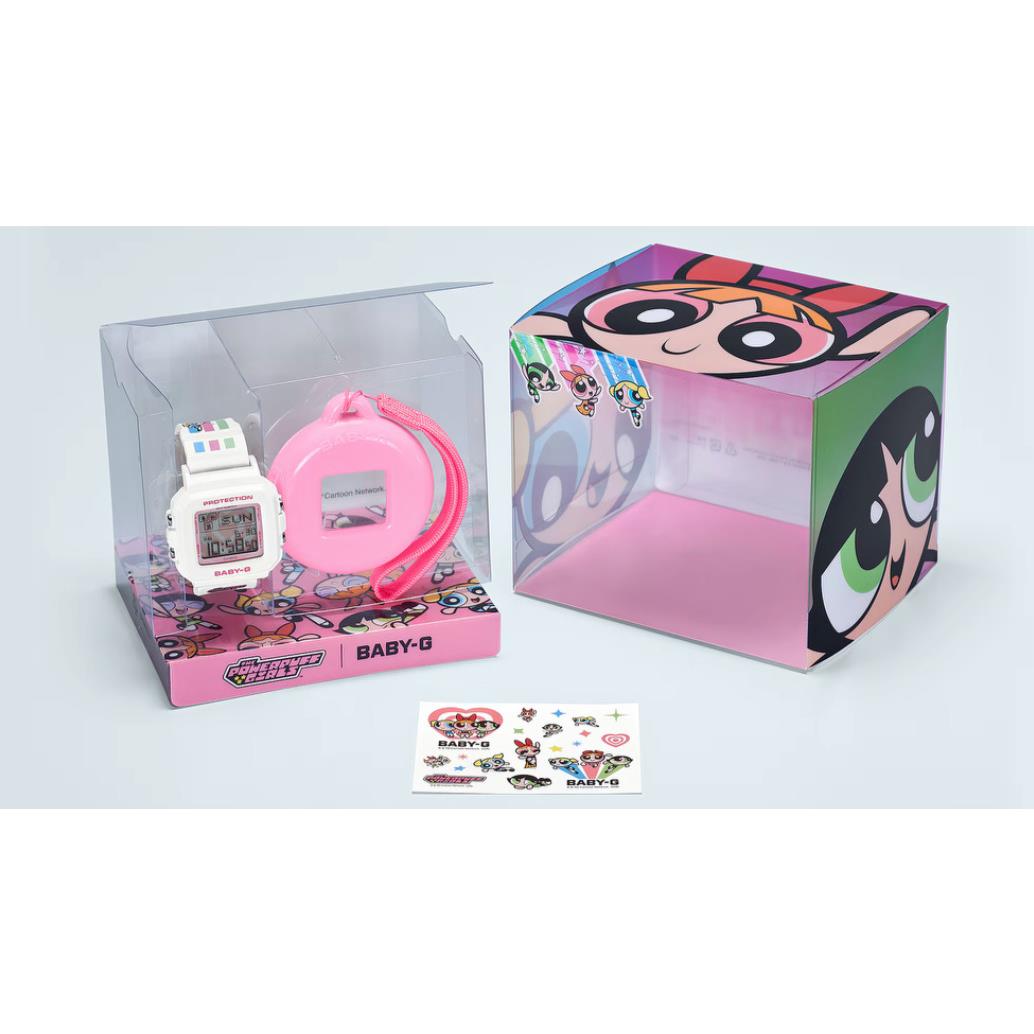 Casio Baby-g Plus Powerpuff Girls Collaboration BGD10KPP-7 Witthtags