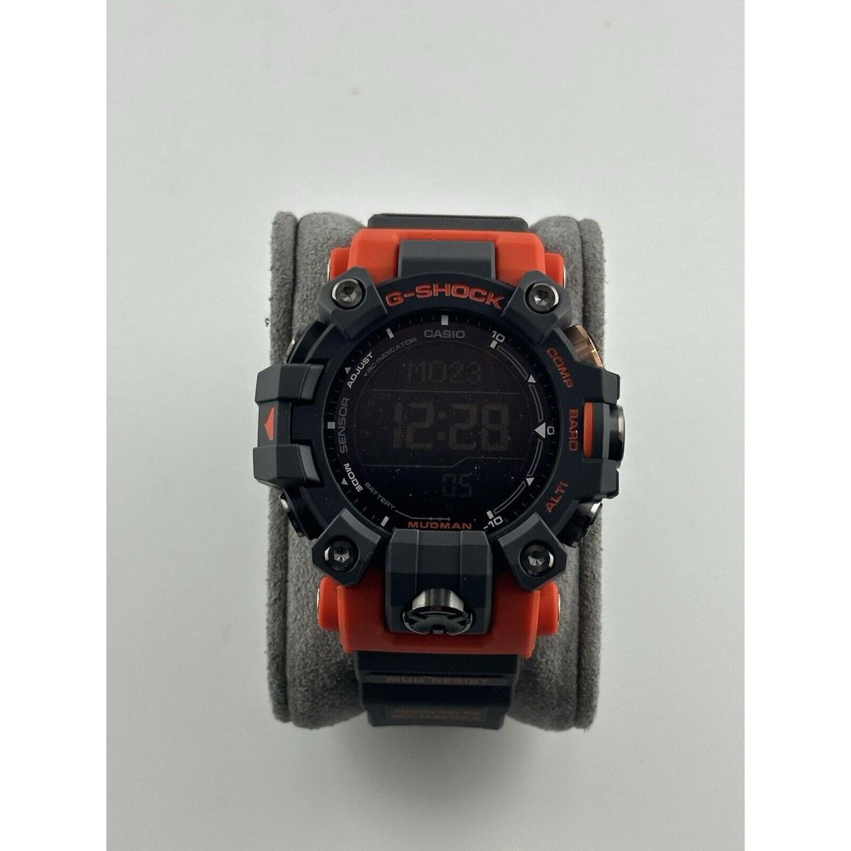 Casio G-shock GW9500-1A4 Mudman Master Of G Orange-black Watch