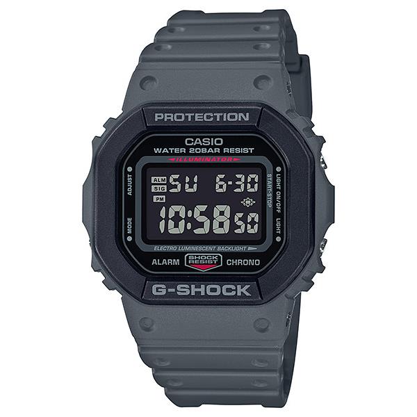 Casio G-shock Street Fashion Square Face Mineral Glass Gray Color DW-5610SU-8