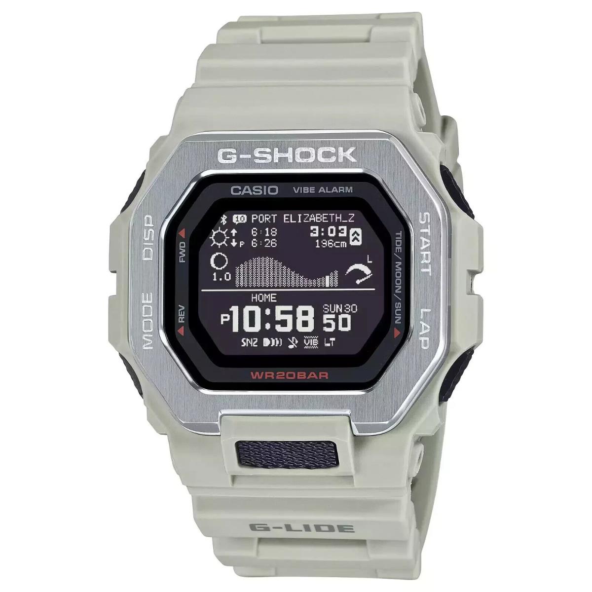 Casio G-shock G-lide Digital Sports Quartz 200M Men`s Watch GBX-100-8