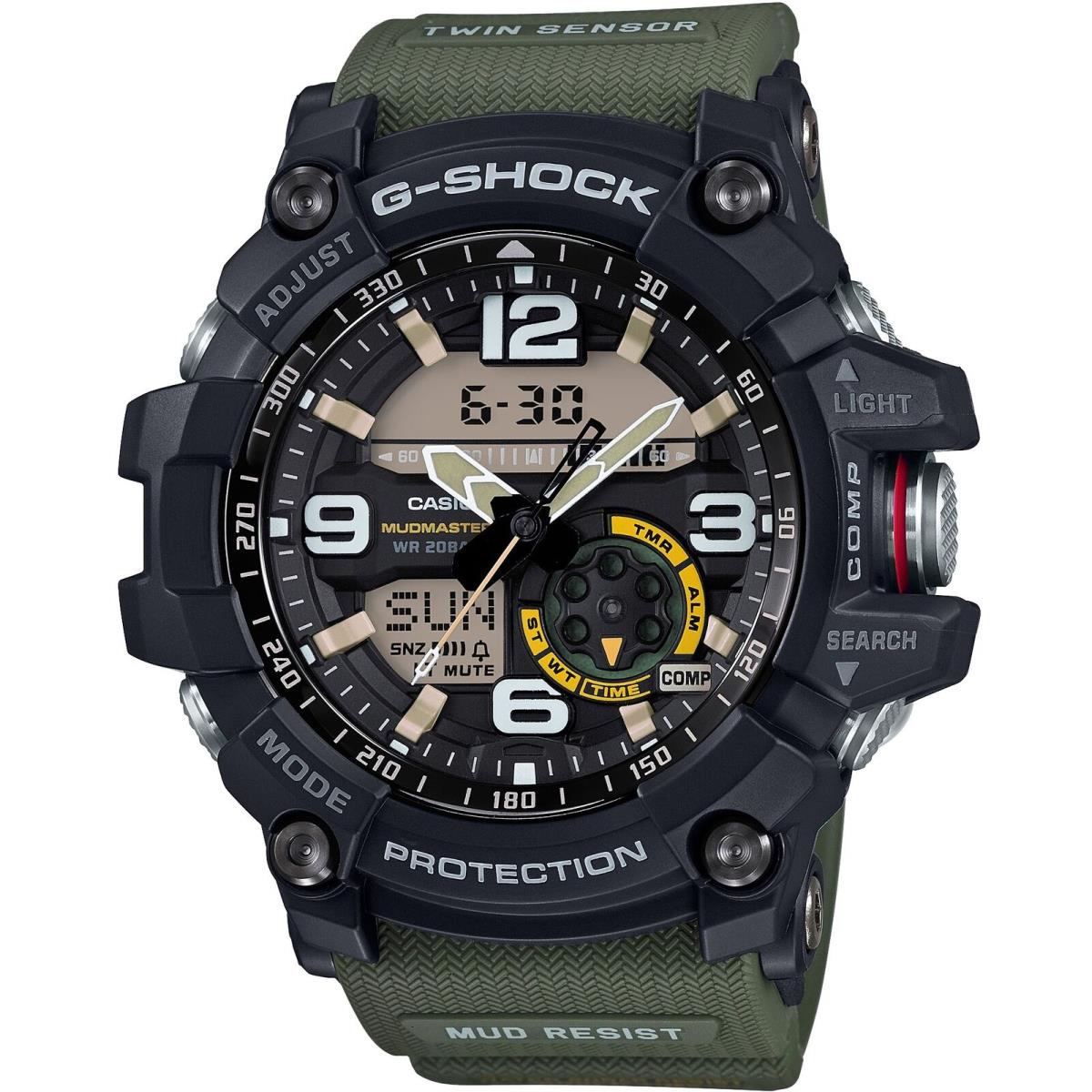 Casio Watch G-shock Domestic Mudmaster GG-1000-1A3JF Men`s Green - Multicolor