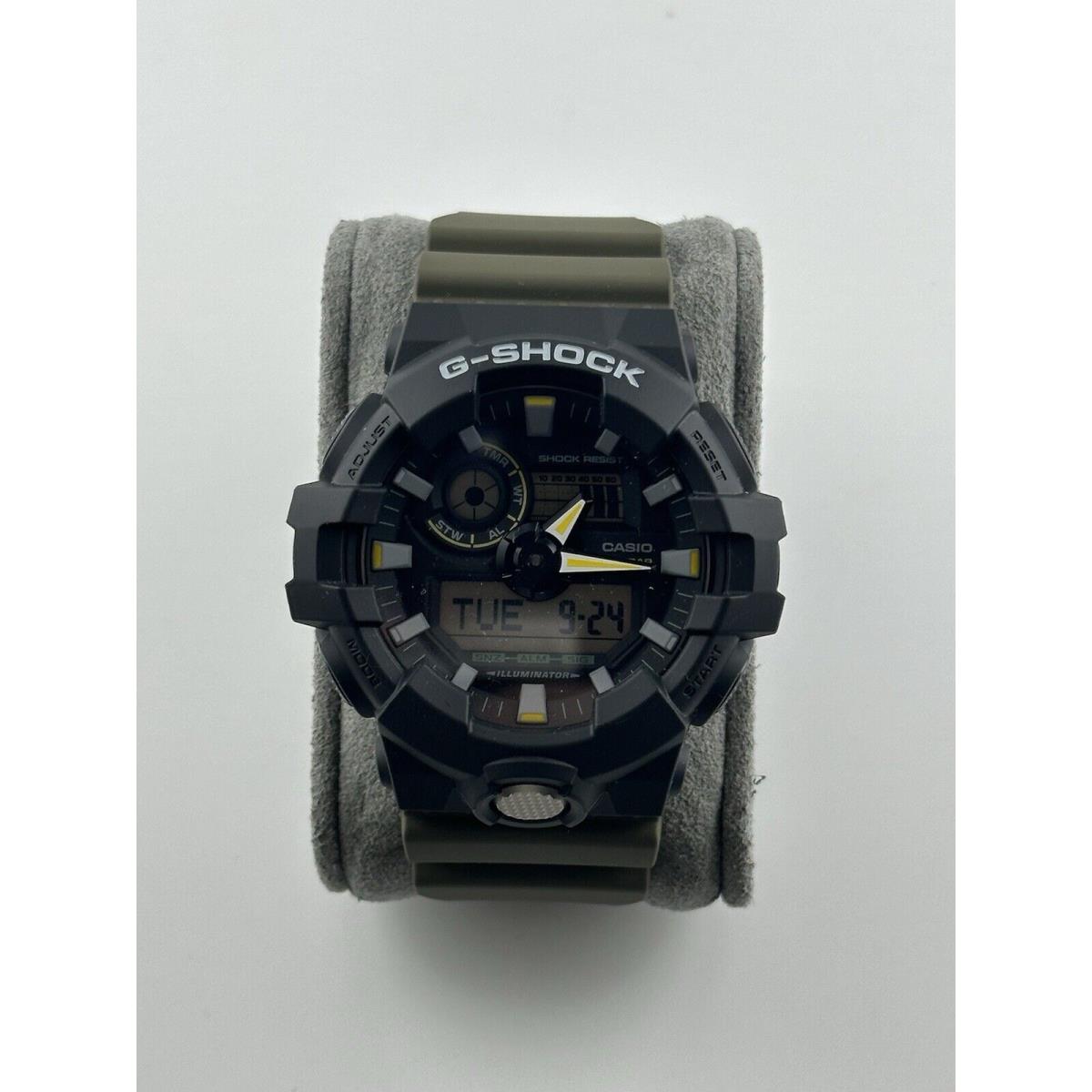 Casio G-shock GA710TU-1A3 Two Tone Utility Analog Digital Men Watch