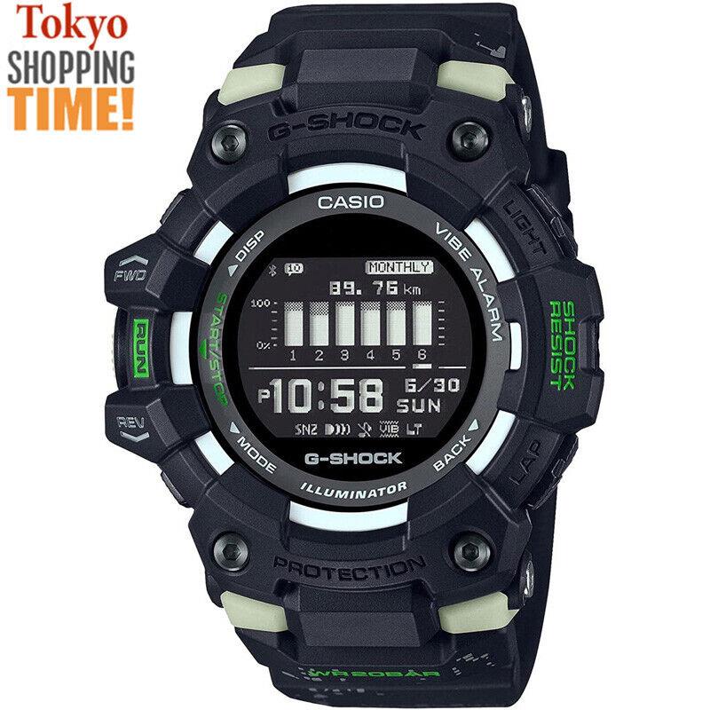 Casio G-shock G-squad GBD-100LM-1JF Step Tracker Bluetooth Digital Men`s Watch