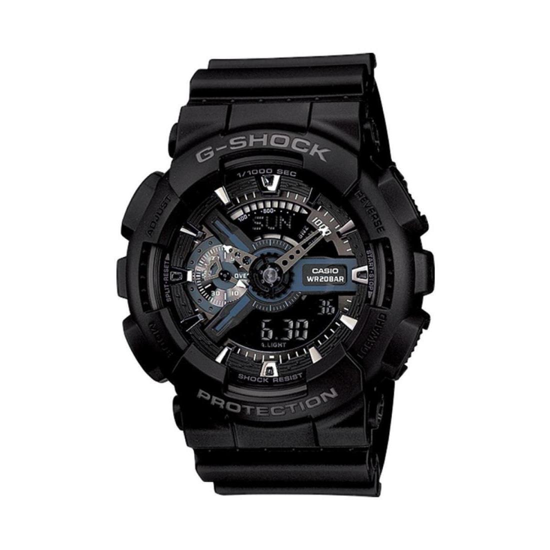 Casio Men Analogue-digital Quartz Casual Watch Classic Dress Black Dial Waterpro