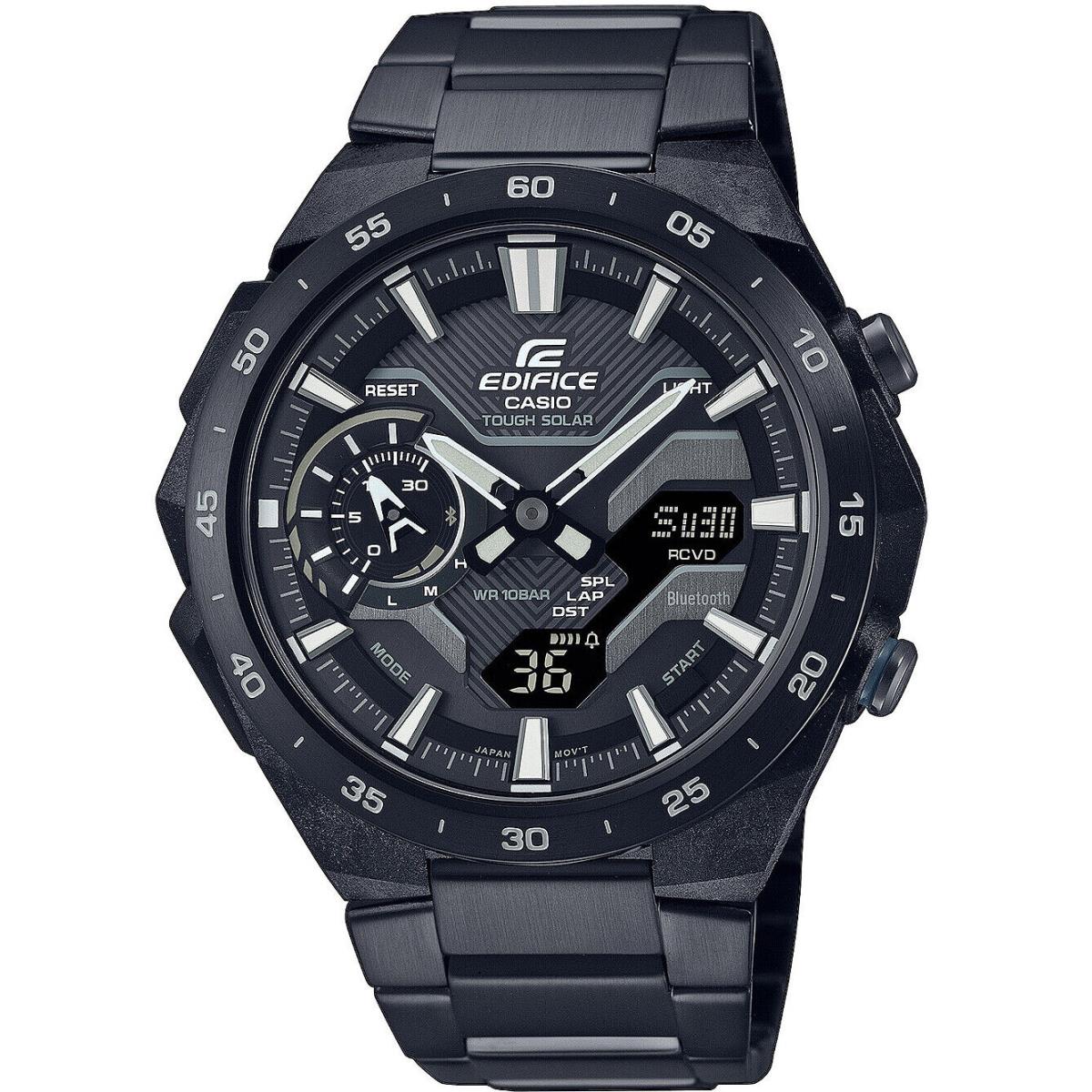 Casio ECB-2200DC-1AEF Edifice Solar Men`s Watch 48mm 10ATM