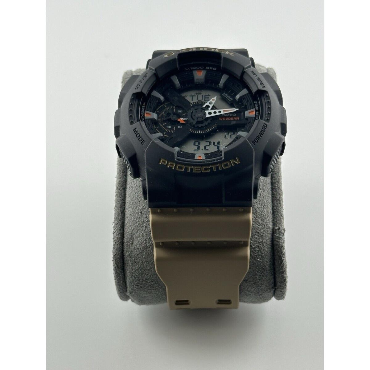 Casio G-shock Two Tone Utility Colors GA110TU-1A5 Men`s Watch