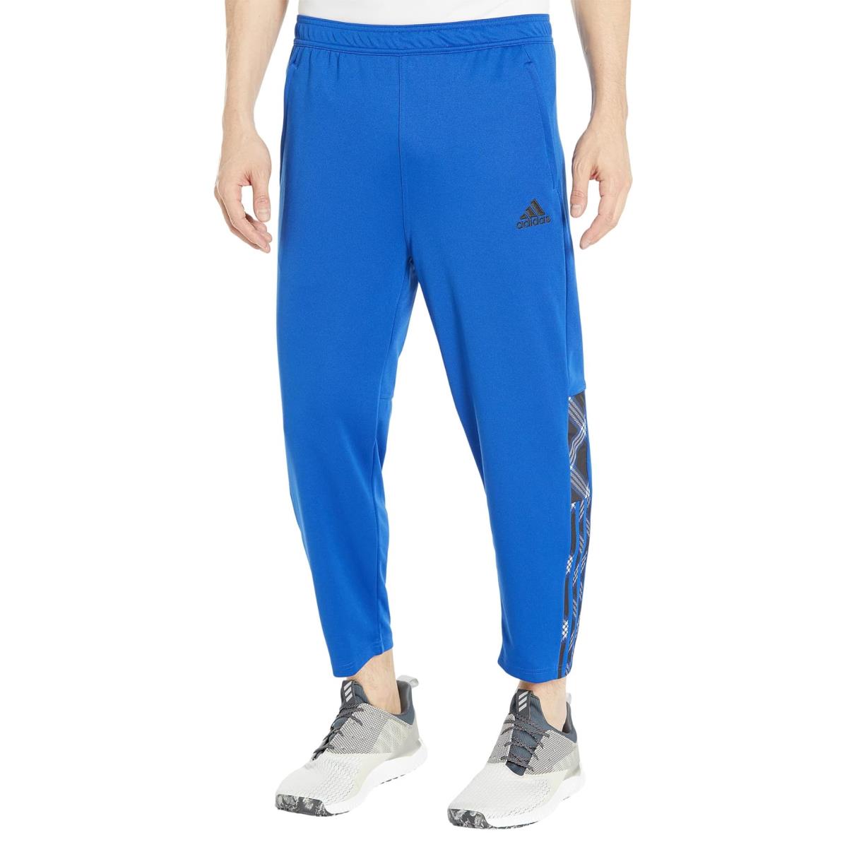 Man`s Pants Adidas Tiro `21 7/8 Pants Team Royal Blue/Black