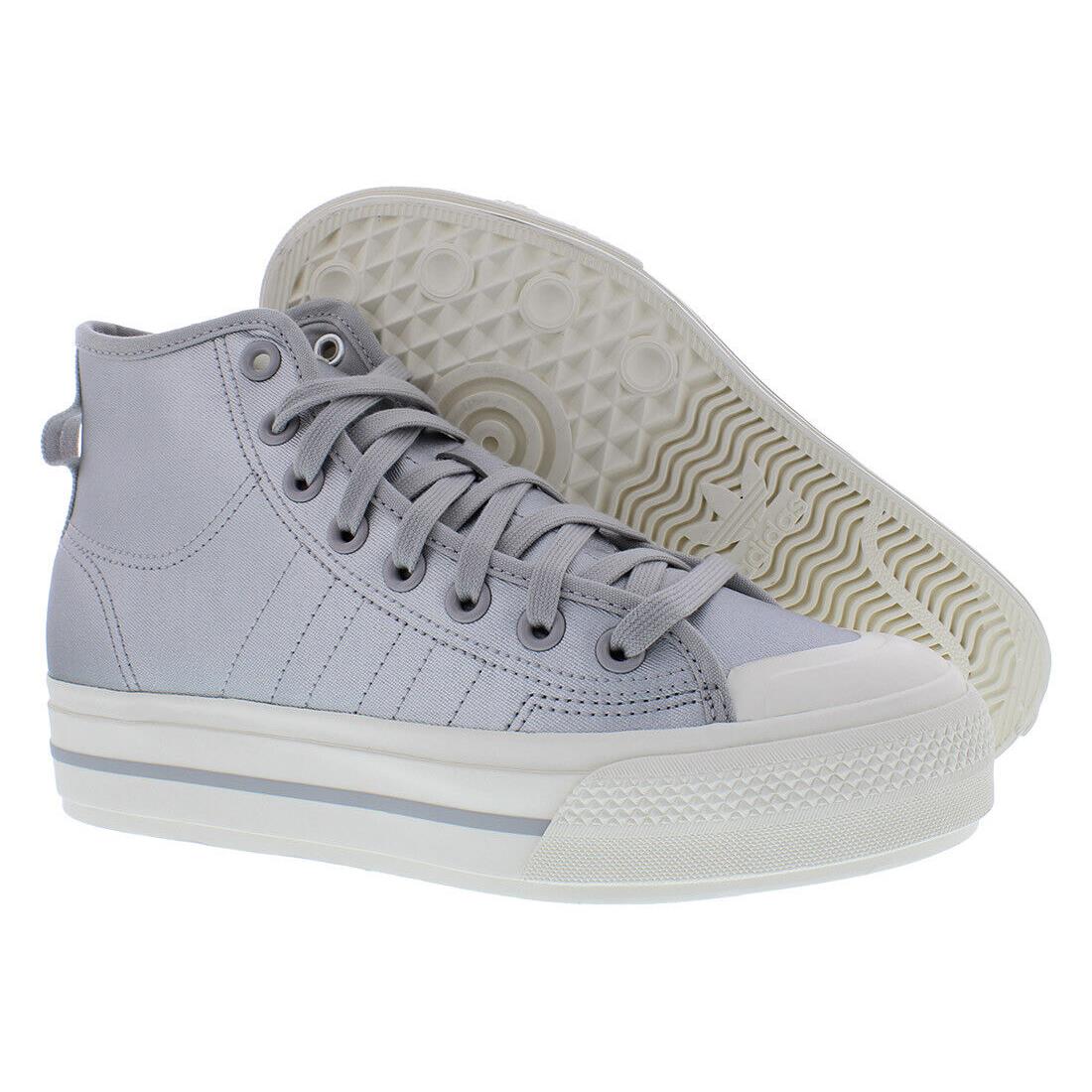 Adidas Nizza RF Platform Mens Shoes - Grey/White, Main: Grey