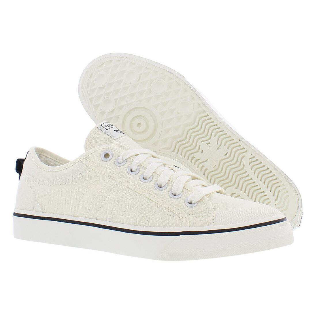 Adidas Originals Nizza Low Womens Shoes - Off-White/Off White, Main: Off-White