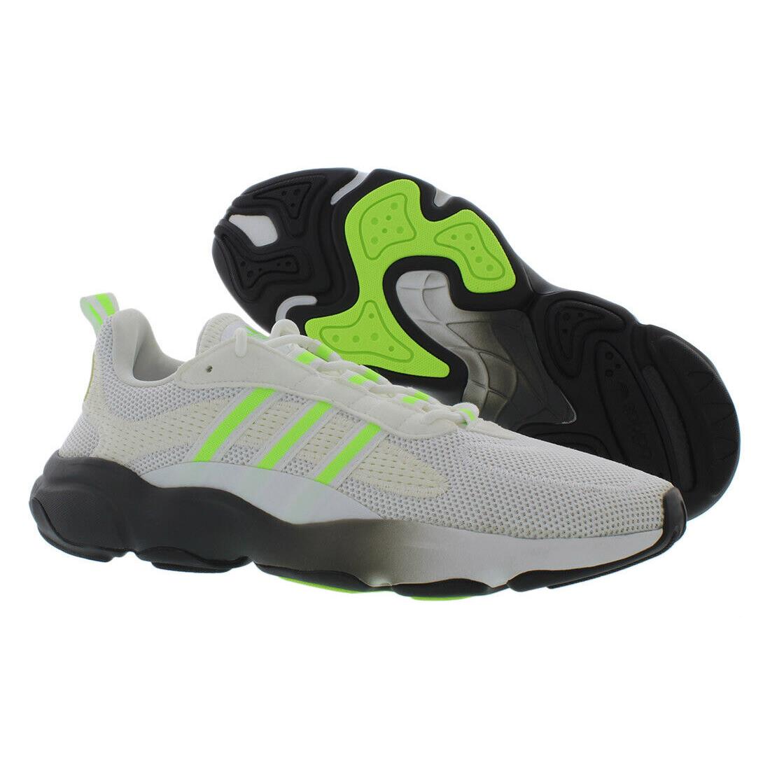 Adidas Haiwee Mens Shoes - White/Volt, Main: White