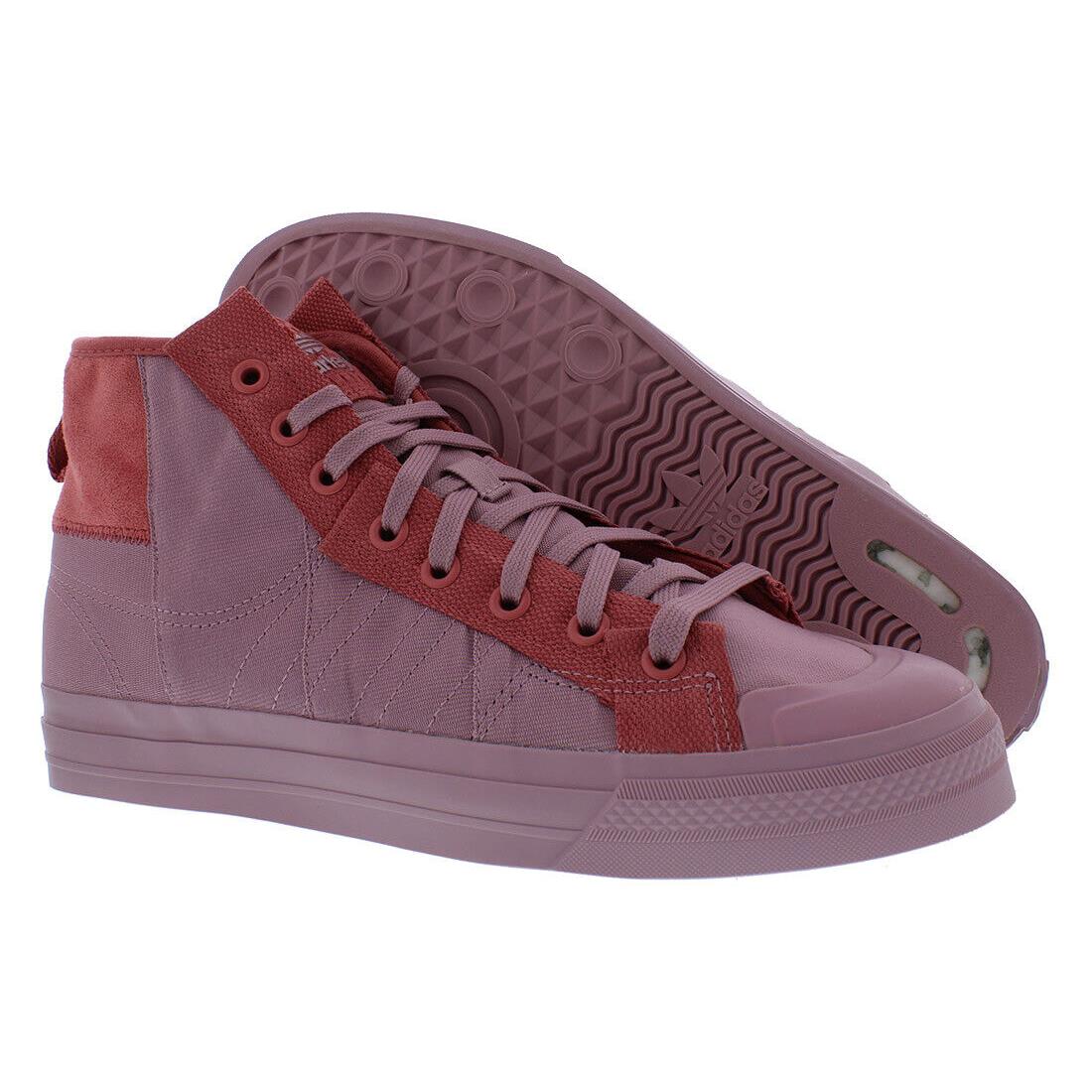 Adidas Nizza Hi Parley Mens Shoes - Magic Mauve/Magic Mauve/Wonder Red, Main: Purple