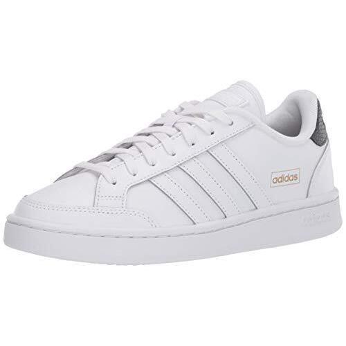 Adidas Women`s Grand Court Sneaker Wht/wht/gresix - WHT/WHT/GRESIX