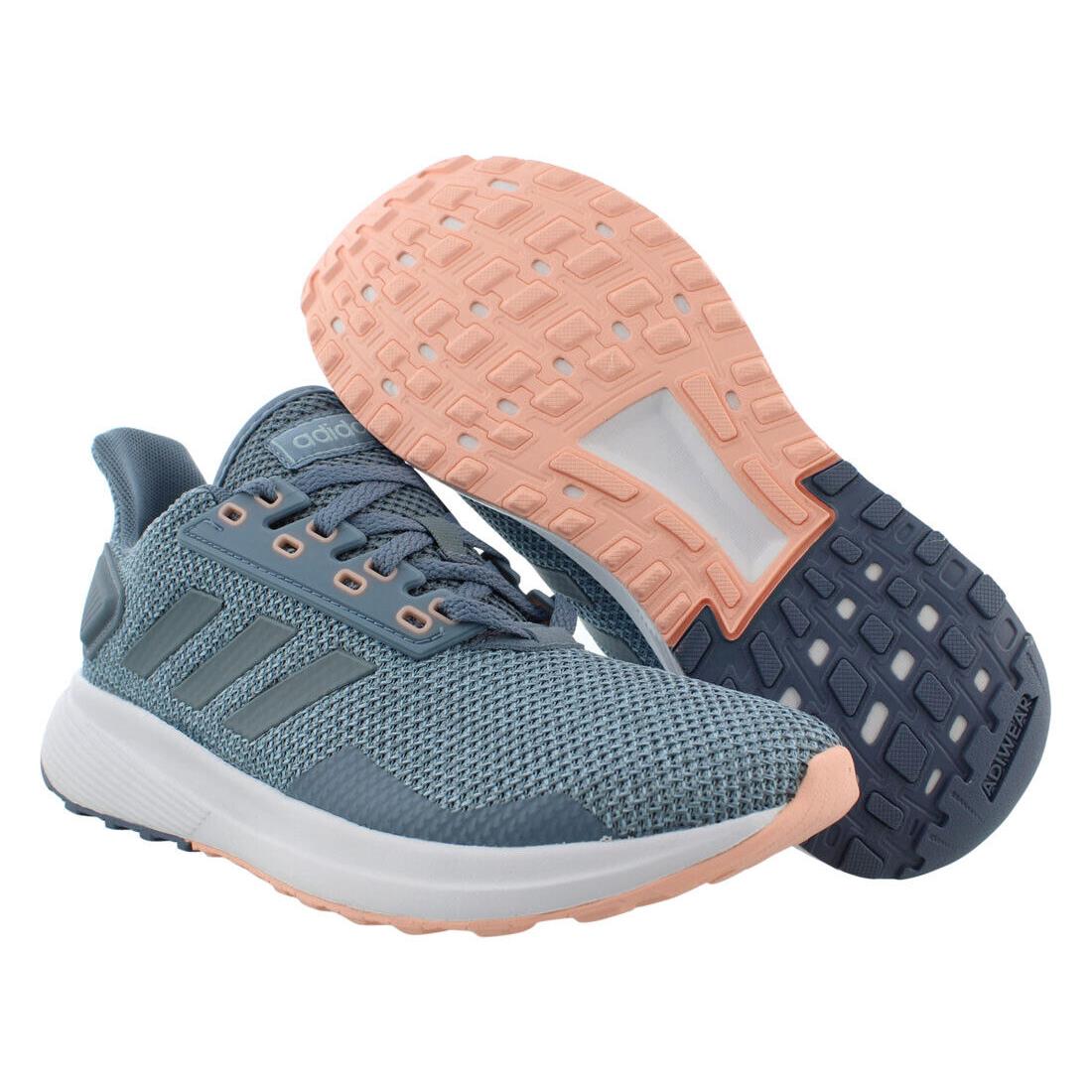 Adidas Duramo 9 Womens Shoes - Raw Grey/Raw Grey/Ash Grey, Main: Grey