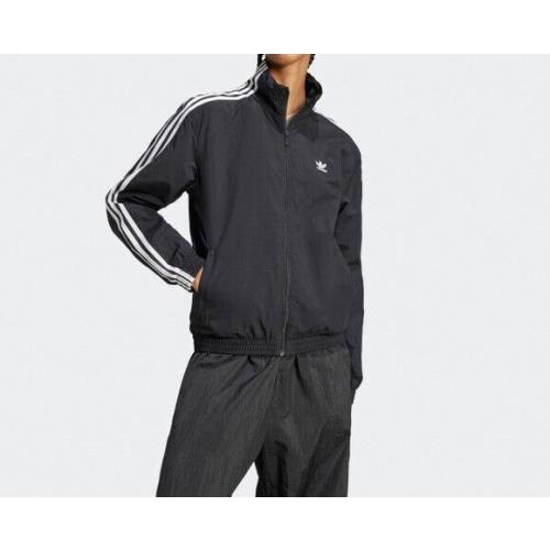 Adidas Adicolor Woven Track Top Womens - Black / JD5331 / Expedited