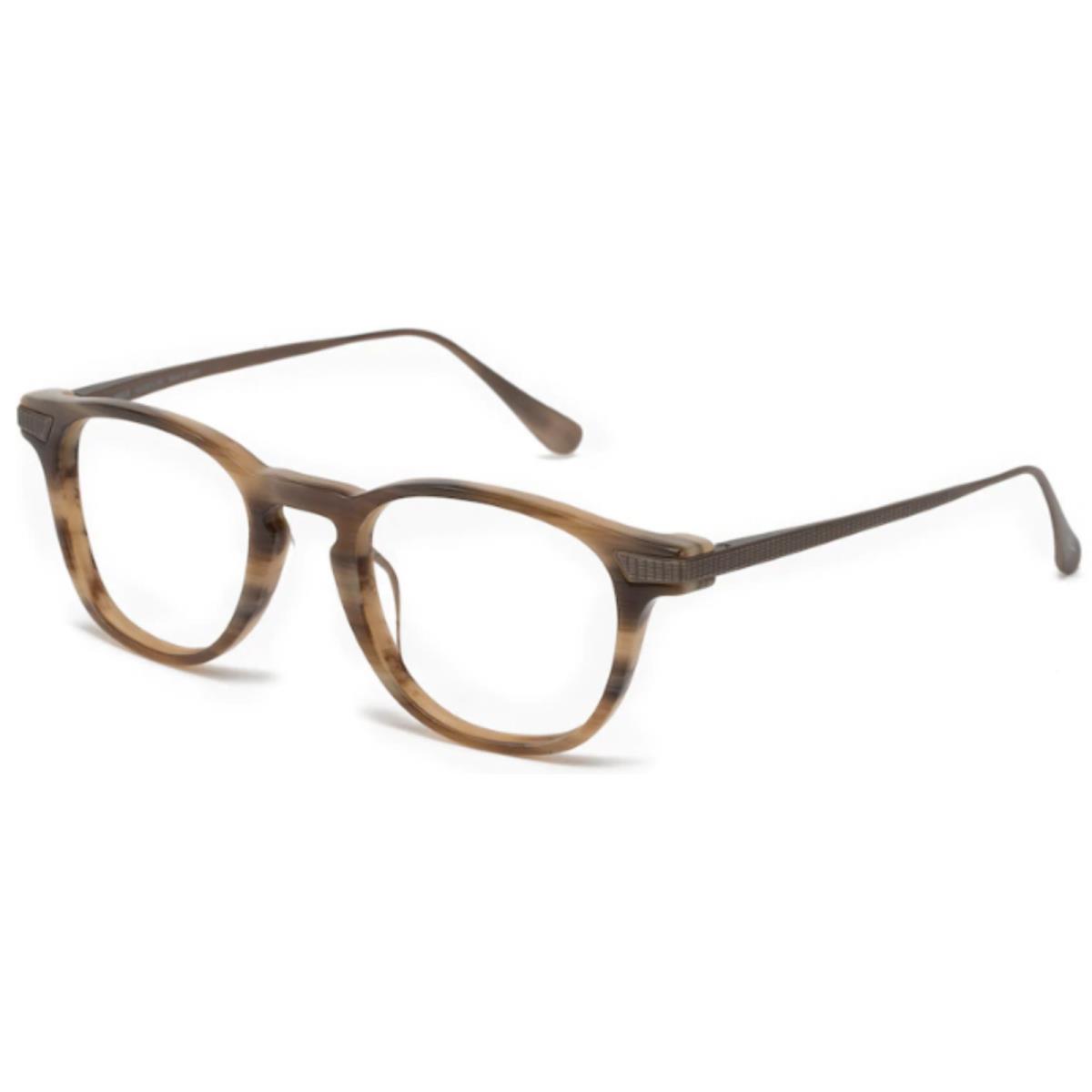 Maui Jim Mjo 2610 23B Horn Brown Eyeglasses RX 48-22-143 MM Japan