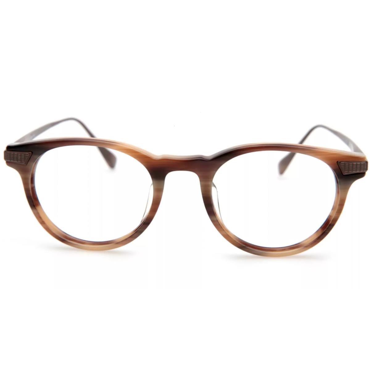 Maui Jim Mjo 2611 23B Horn Brown Eyeglasses RX 47-21-143 MM Japan