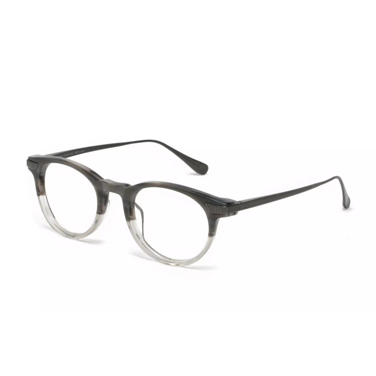 Maui Jim MJO2611 14F Gray Horn Clear Eyeglasses RX 47-21-143 Japan