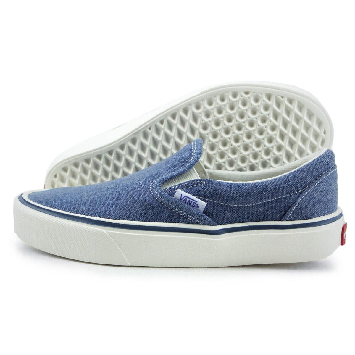 Vans Slip-on Lite + Reissue Men`s Shoes Size 5 Color: Blue