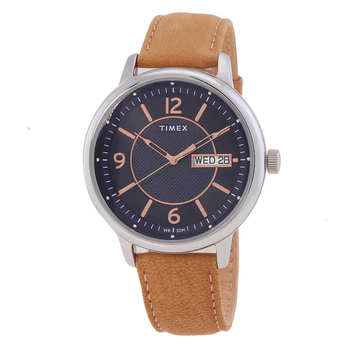 Timex Chicago Quartz Blue Dial Men`s Watch TW2V29000