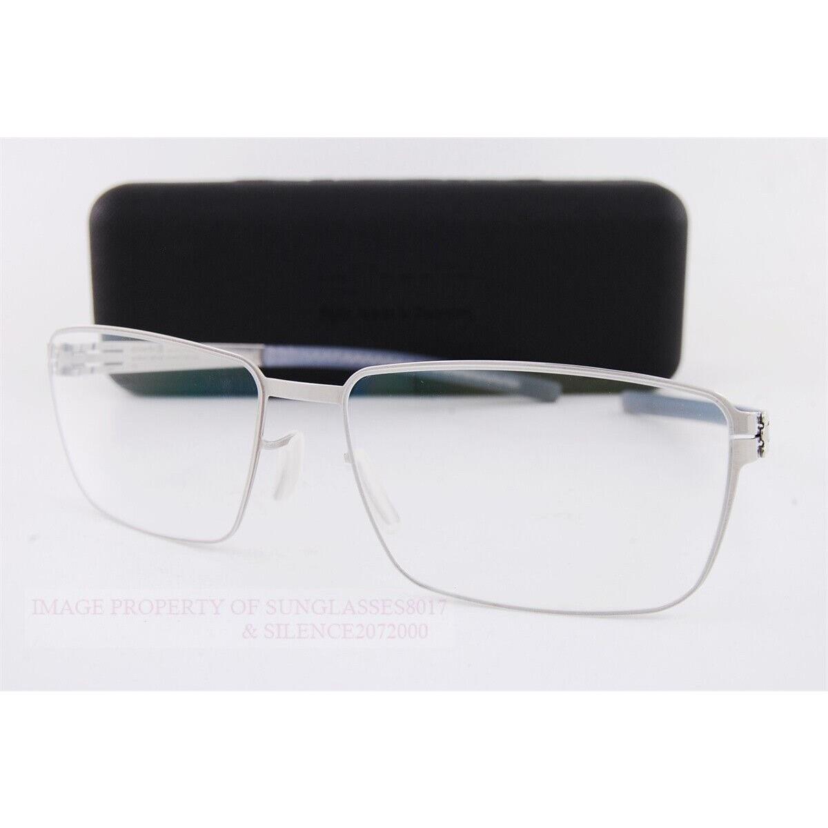 ic Berlin Eyeglass Frames Dr. Kauemann Chrome Made in Germany 55mm