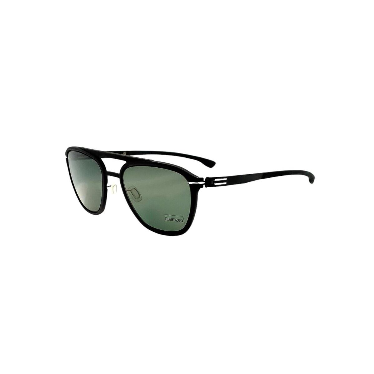 ic Berlin Layup Sunglasses Col. Black/green Polarized Size 50