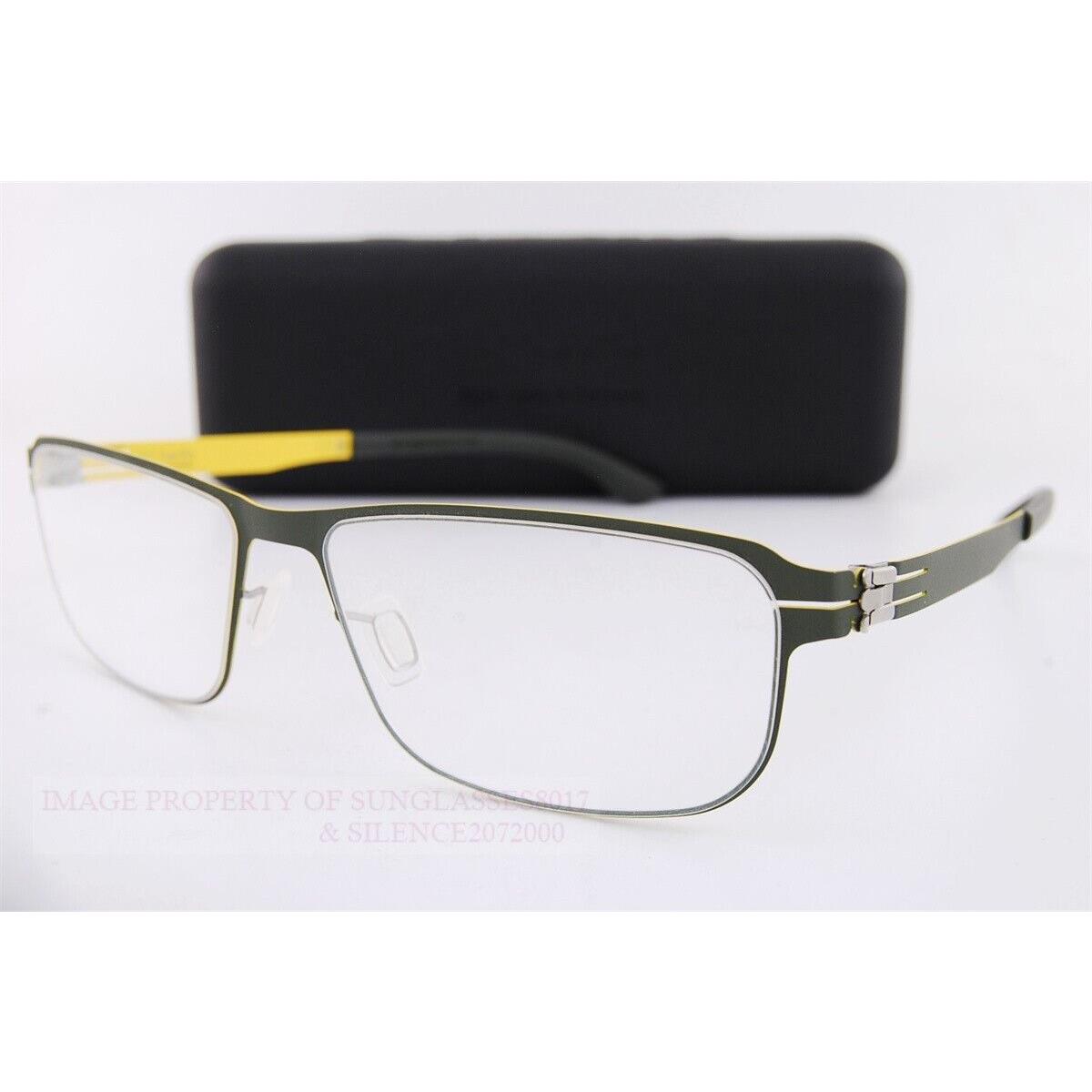 ic Berlin Eyeglass Frames Andrew P. Lemon Tree Men Women Made in Germany 53