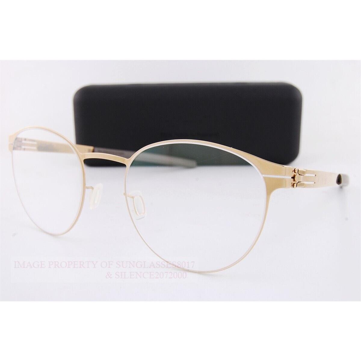 ic Berlin Eyeglass Frames James C. Rose Gold Made in Germany 50mm