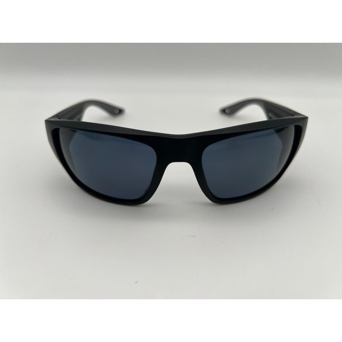 Costa Del Mar Finlet Polarized Sunglasses Matte Black / Gray 580P