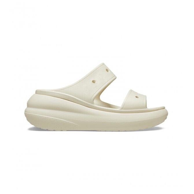 Crocs Classic Crush 207670-2Y2 Slide Unisex Size M8/W10 Bone Casual Sandal POW17