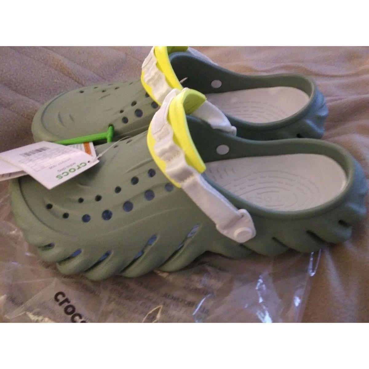 Crocs Echo Clog Unisex Moss Color Size Men 11