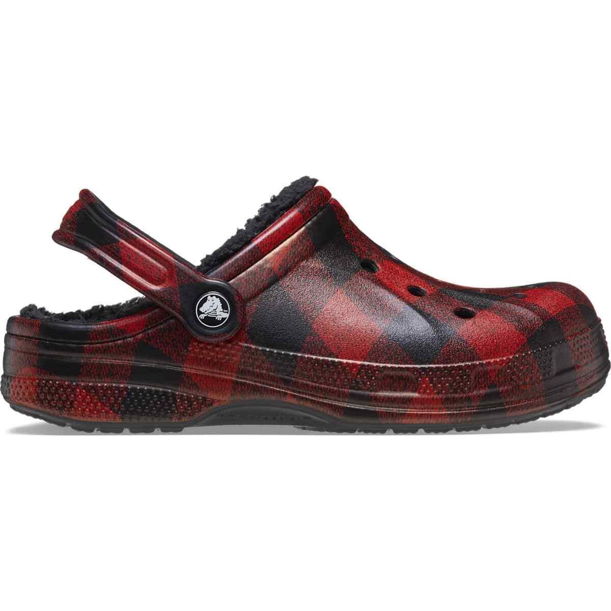 Crocs Men`s and Women`s Slippers - Ralen Graphic Lined Clogs Indoor House Shoes