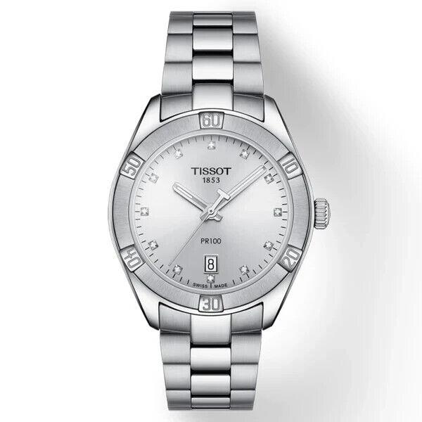 Tissot PR 100 Sport Chic Silver Dial Women`s Watch T1019101103600