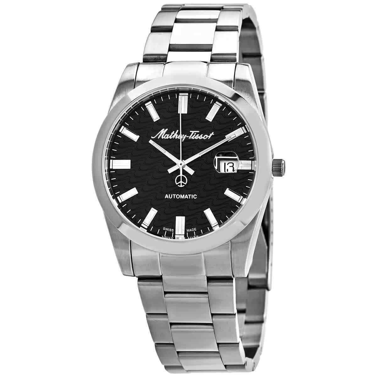 Mathey-tissot Mathy I Automatic Black Dial Men`s Watch H1450ATAN