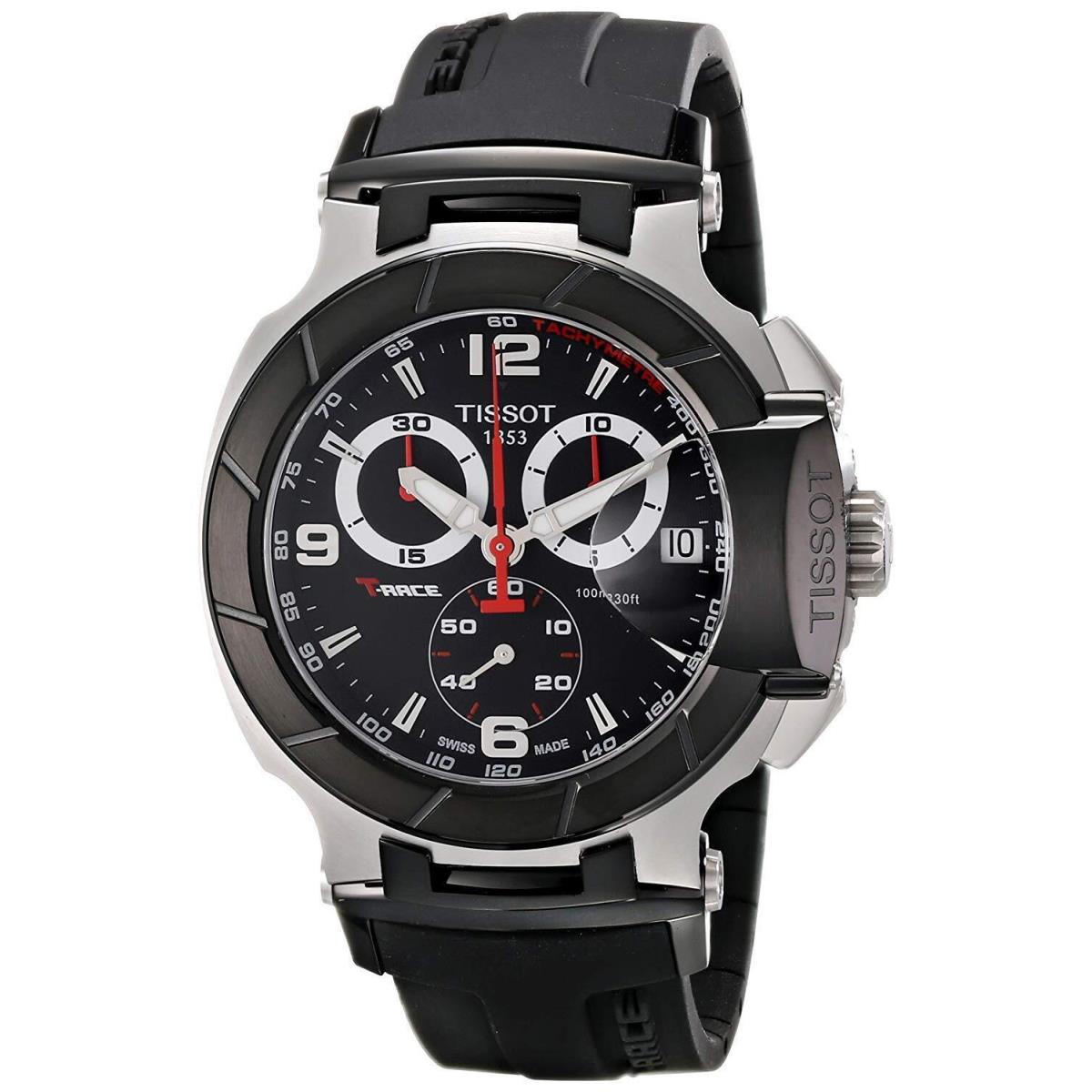 Tissot - Men`s T-race Chronograph Watch Black/black OS