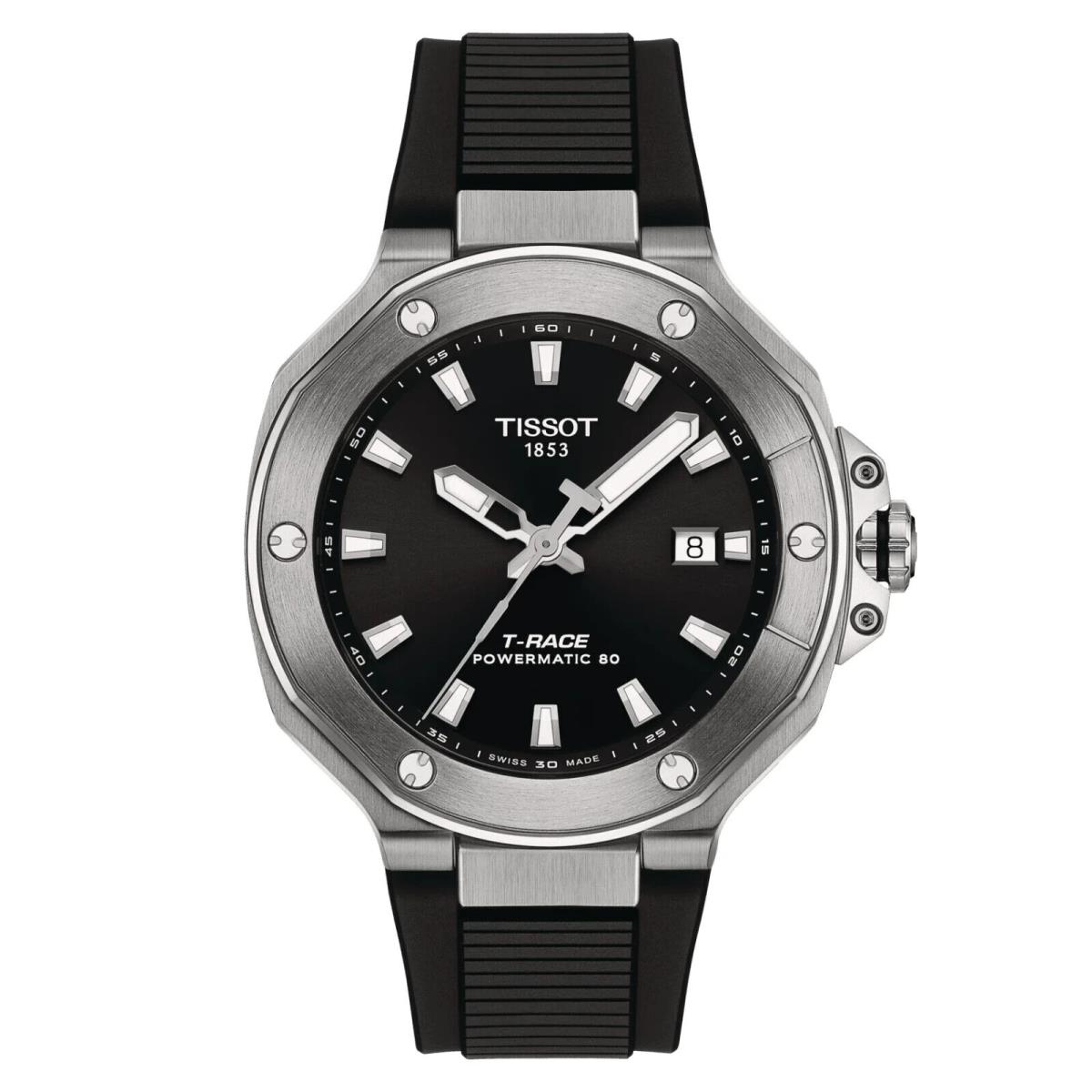 Tissot T-race Powermatic 80 41mm Men`s Watch T141.807.17.051.00