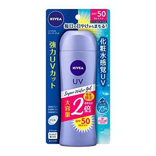 Nivea UV Large Capacity Super Water Gel 160g Sunscreen SPF50 / Pa+++