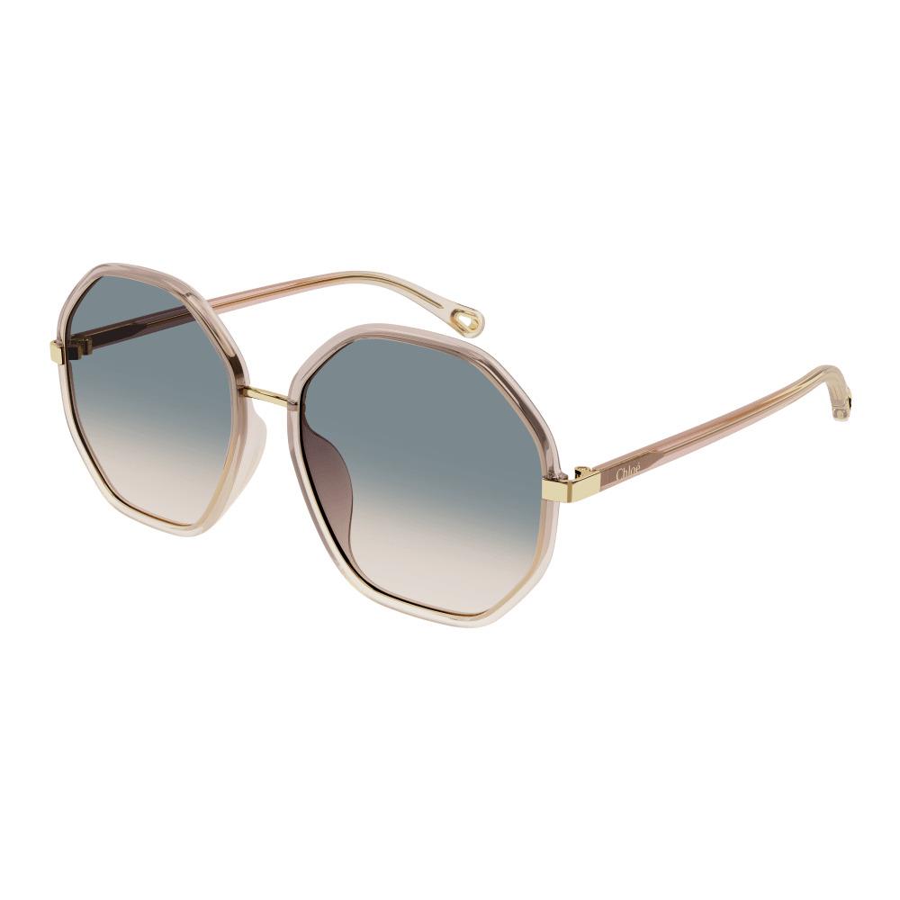 Chloé Chlo Sunglasses CH0133SA 001 Orange Green Woman