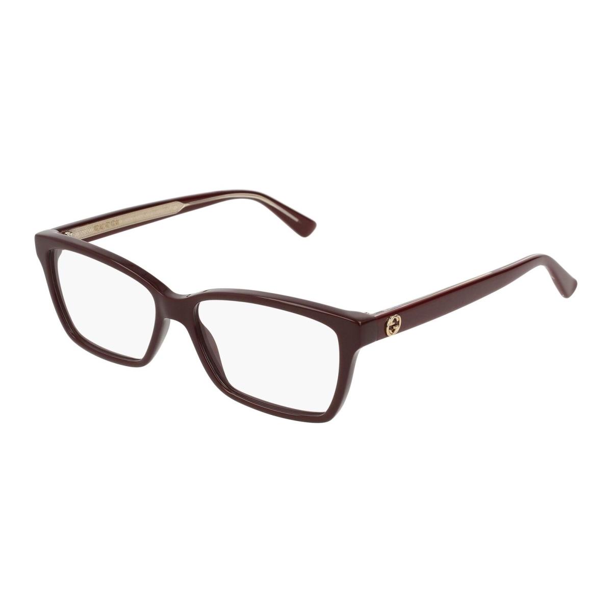 Gucci Opulent Luxury GG 0312O Eyeglasses 003 Burgundy