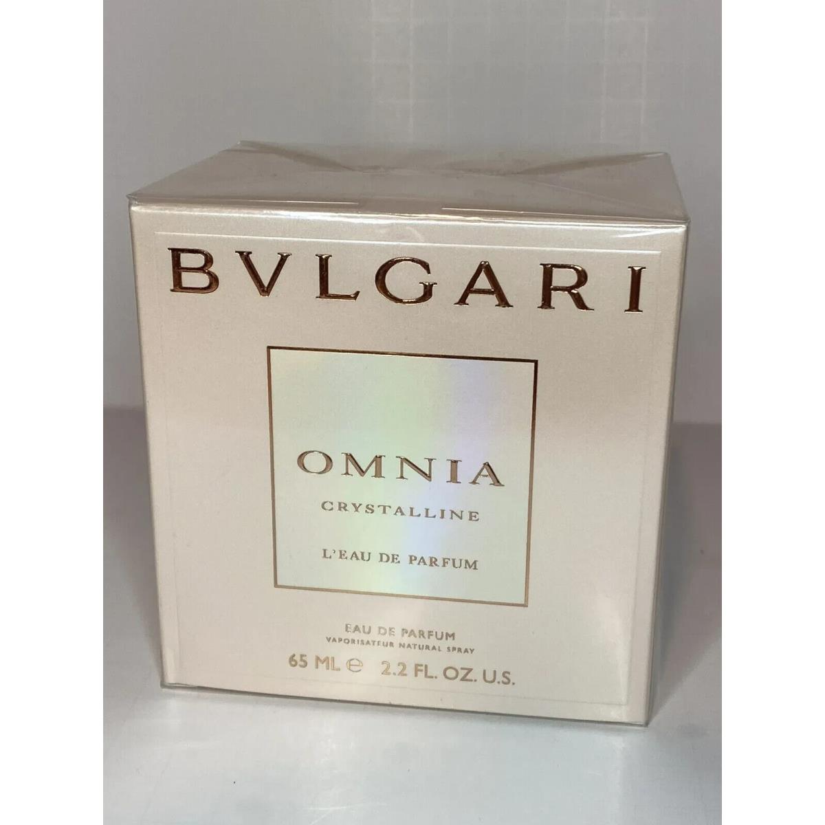 Bvlgari Omnia Crystalline 2.2 oz / 65ml L`eau de Parfum Edp For Her Rare