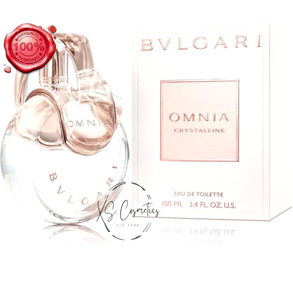 Bvlgari Omnia Crystalline3.4 oz / 100 ml Eau de Toilette Spray -new